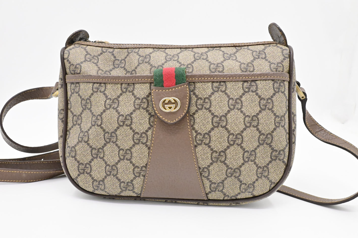 Gucci Small Crossboy in GG Supreme Canvas