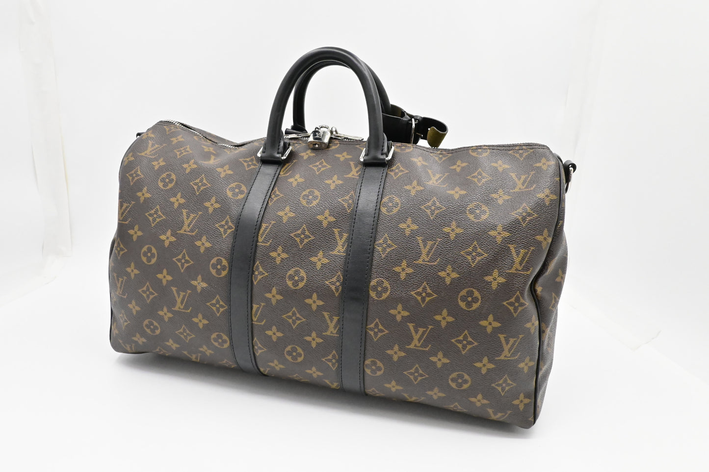 Louis Vuitton Keepall 45 Bandouliere in Macassar Monogram Canvas