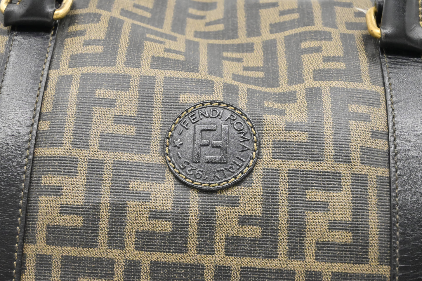 Fendi Large Duffel Bag in Zucca Coated Canvas