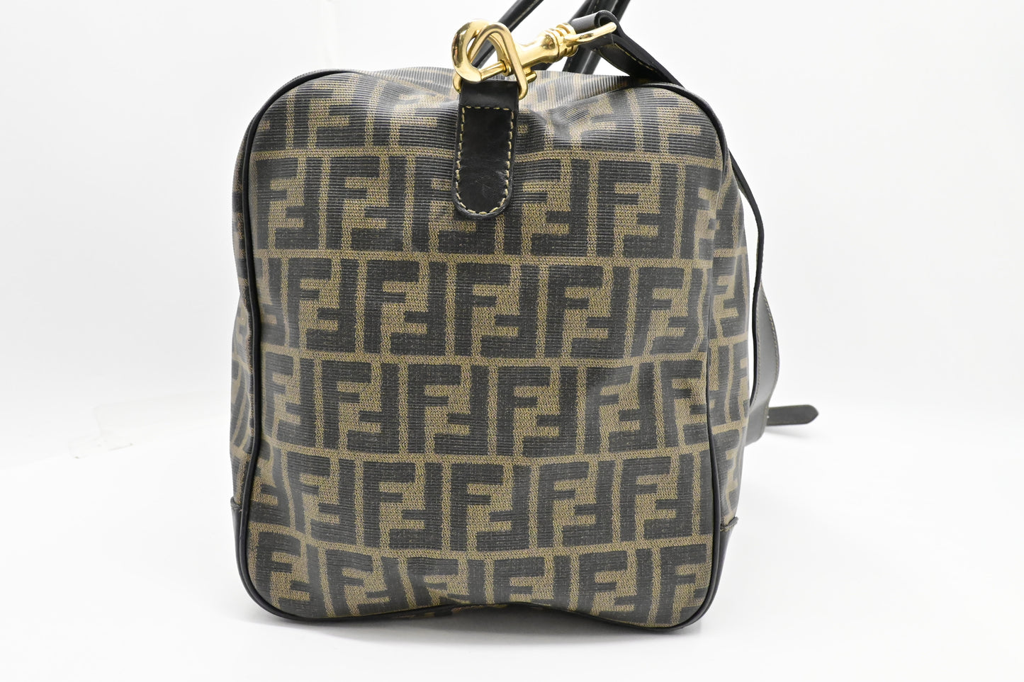 Fendi Large Duffel Bag in Zucca Coated Canvas