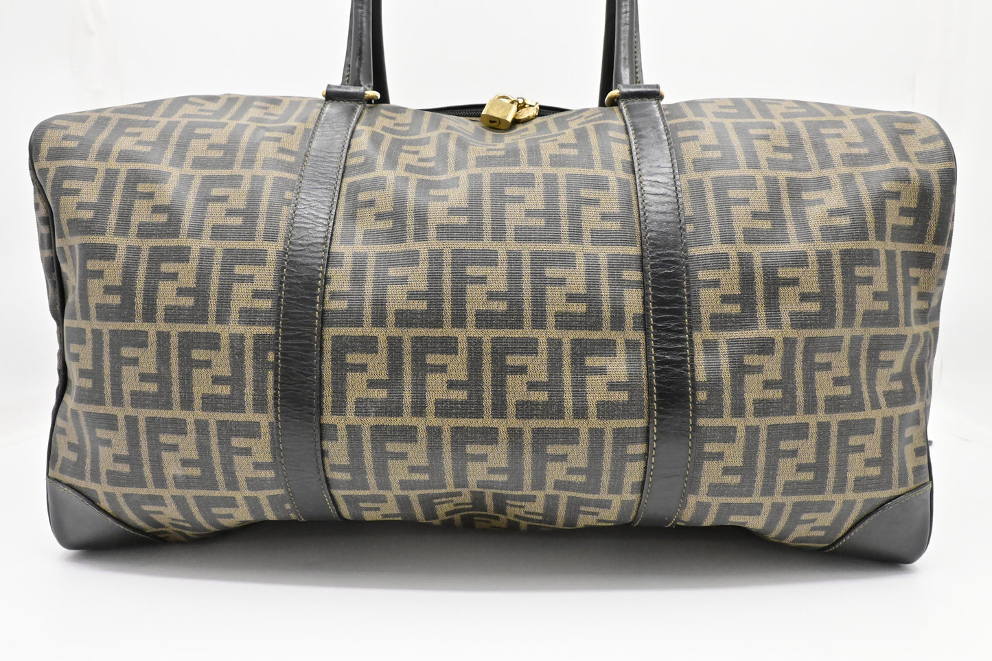 Fendi Large Duffel Bag in Zucca Coated Canvas