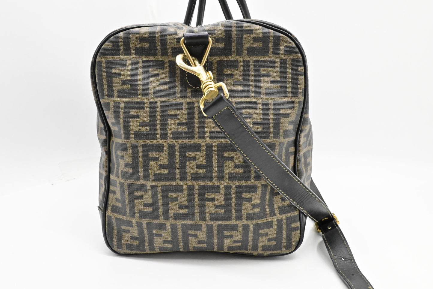 Fendi Large Duffel Bag in Zucca Coated Canvas
