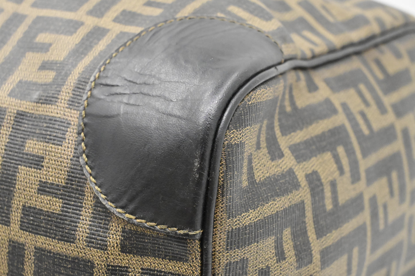 Fendi Large Duffel Bag in Zucca Coated Canvas