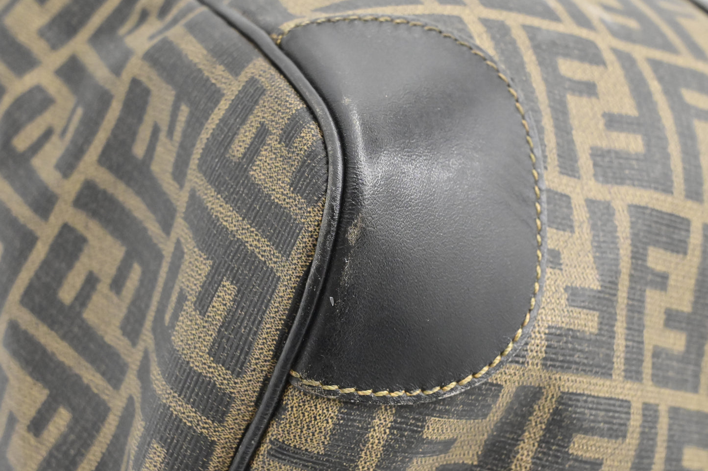 Fendi Large Duffel Bag in Zucca Coated Canvas