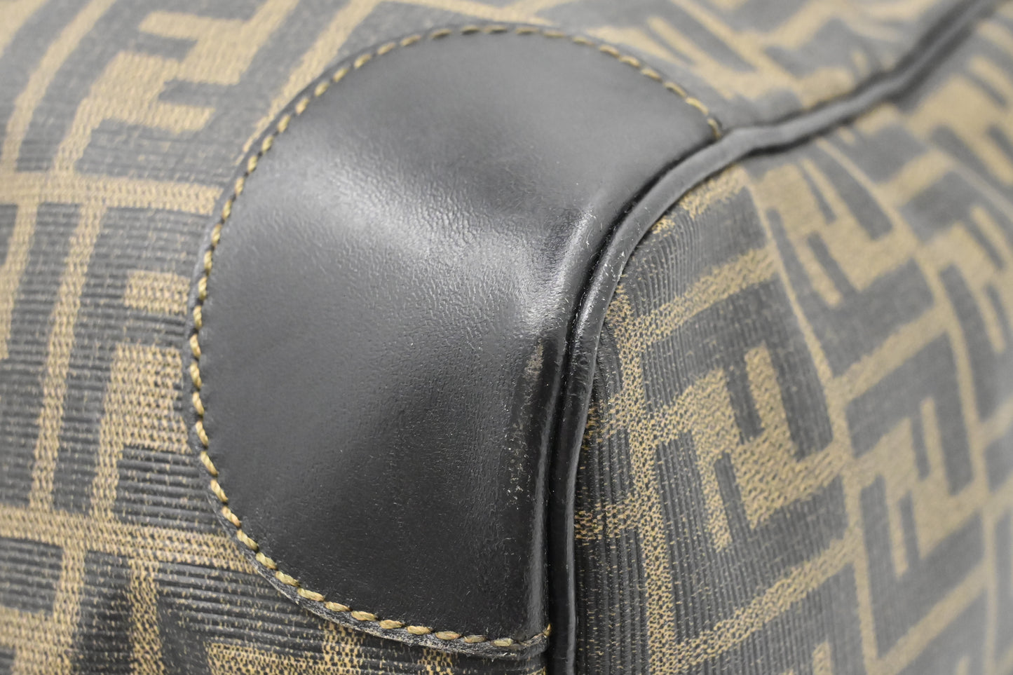 Fendi Large Duffel Bag in Zucca Coated Canvas