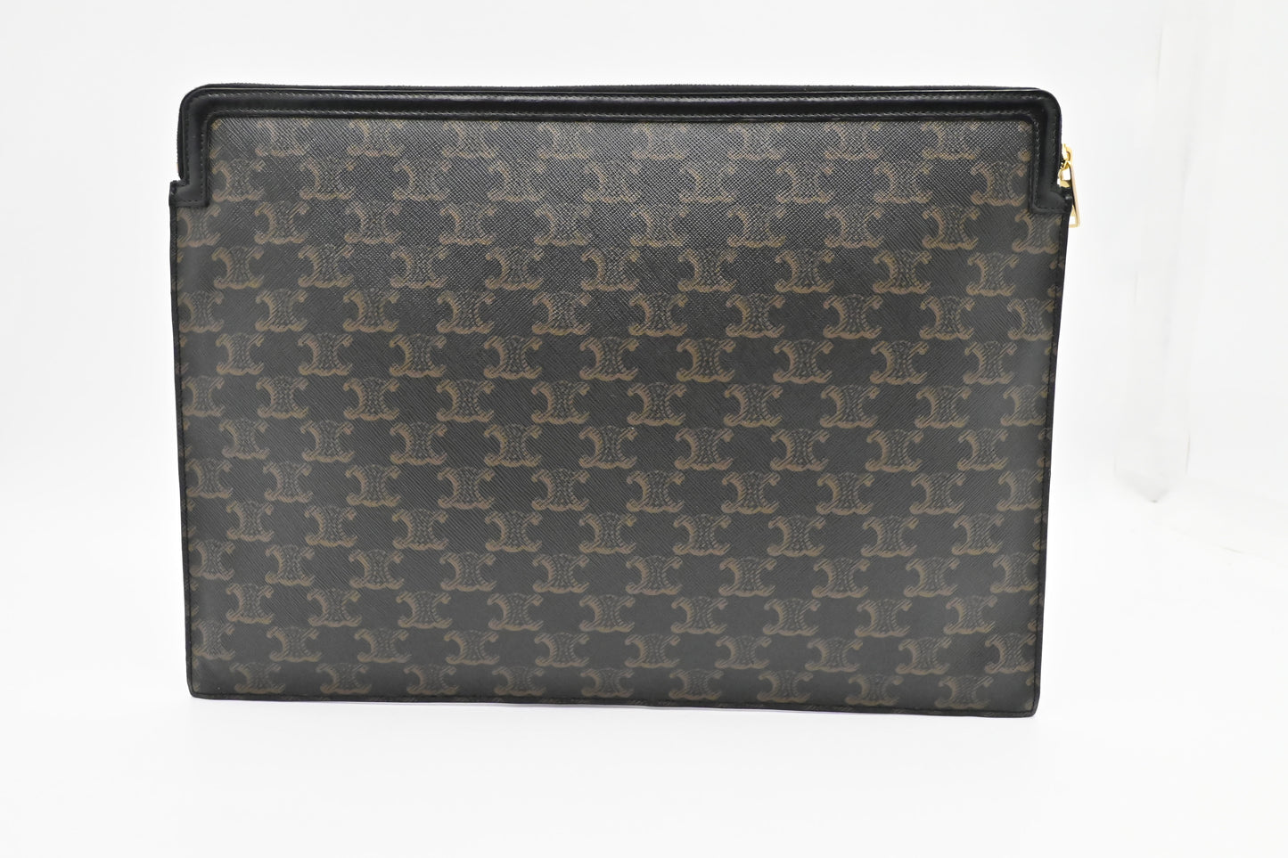 Celine Clutch in Triomphe Canvas