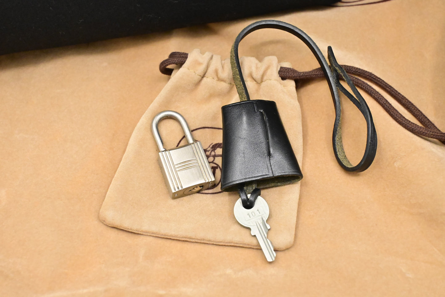 Hermes Herbag 36 in Black Canvas