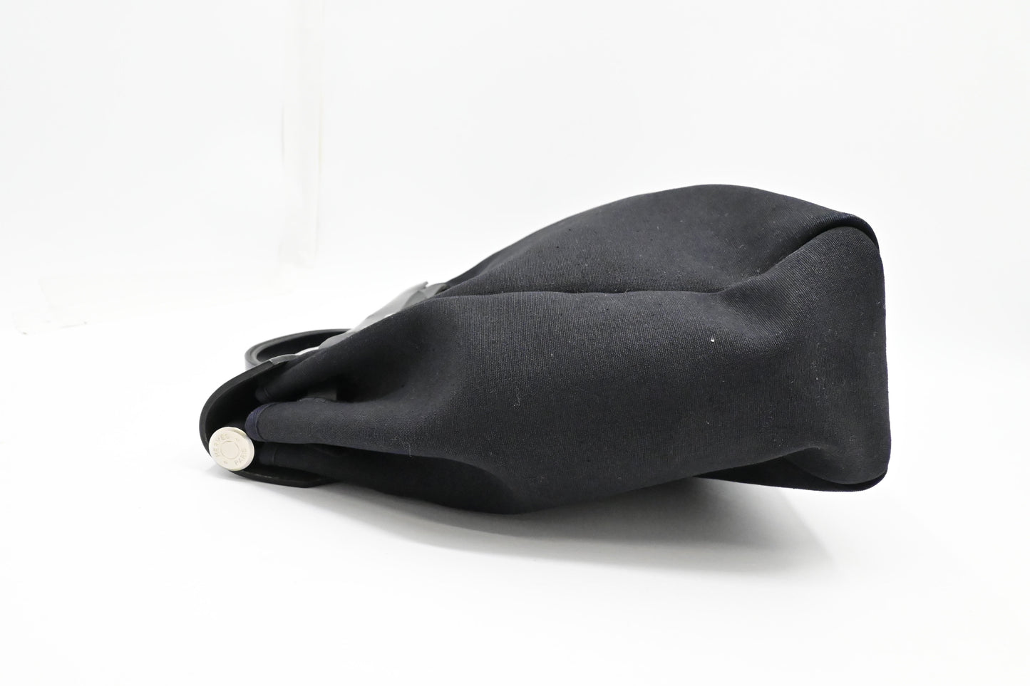 Hermes Herbag 36 in Black Canvas