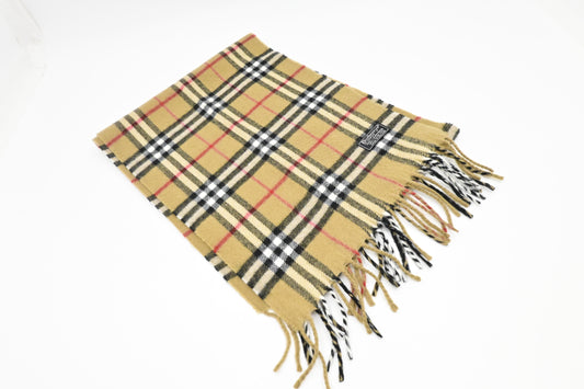 Burberry Scarf in Beige Lambswool