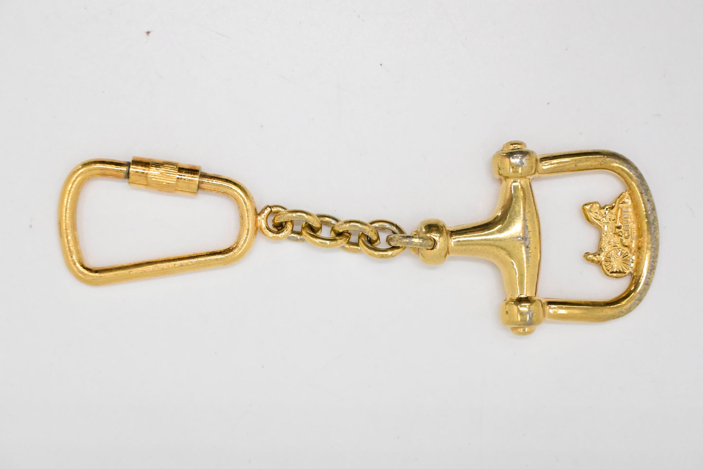 Celine Horse Stirrup Key Charm