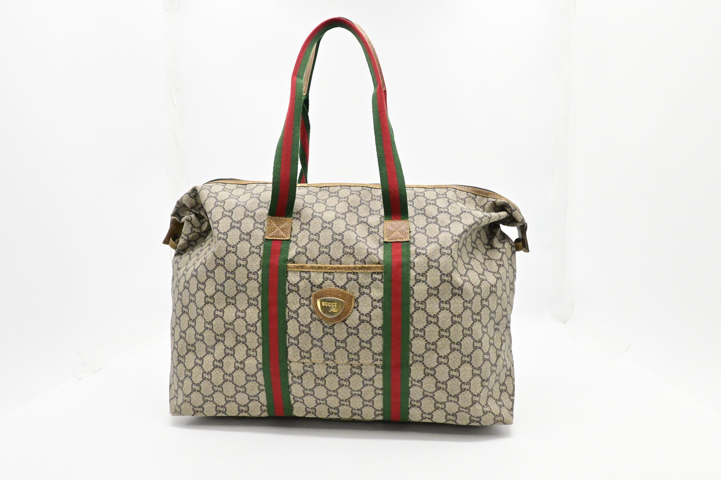 Gucci Plus Zip Tote in GG Plus Coated Canvas