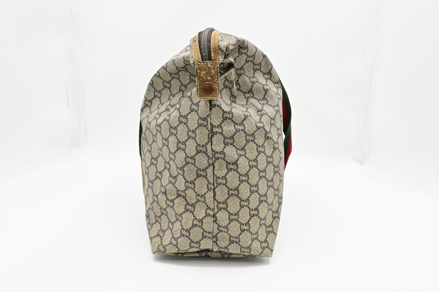Gucci Plus Zip Tote in GG Plus Coated Canvas