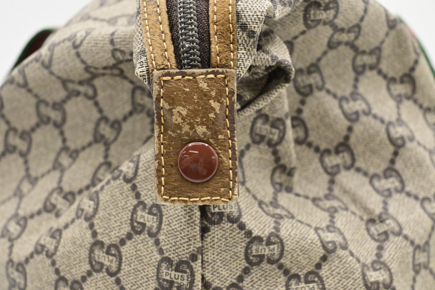 Gucci Plus Zip Tote in GG Plus Coated Canvas