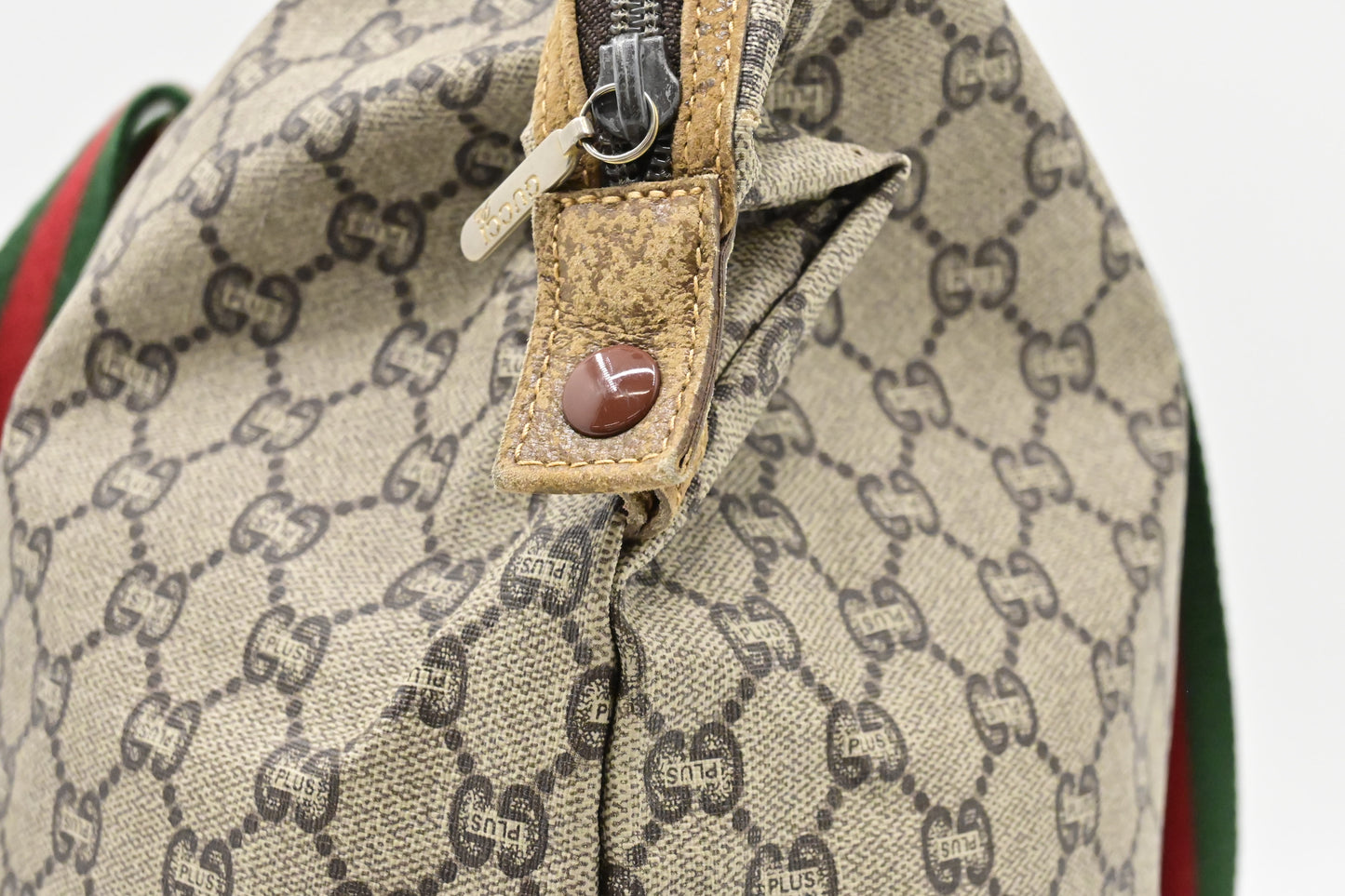 Gucci Plus Zip Tote in GG Plus Coated Canvas
