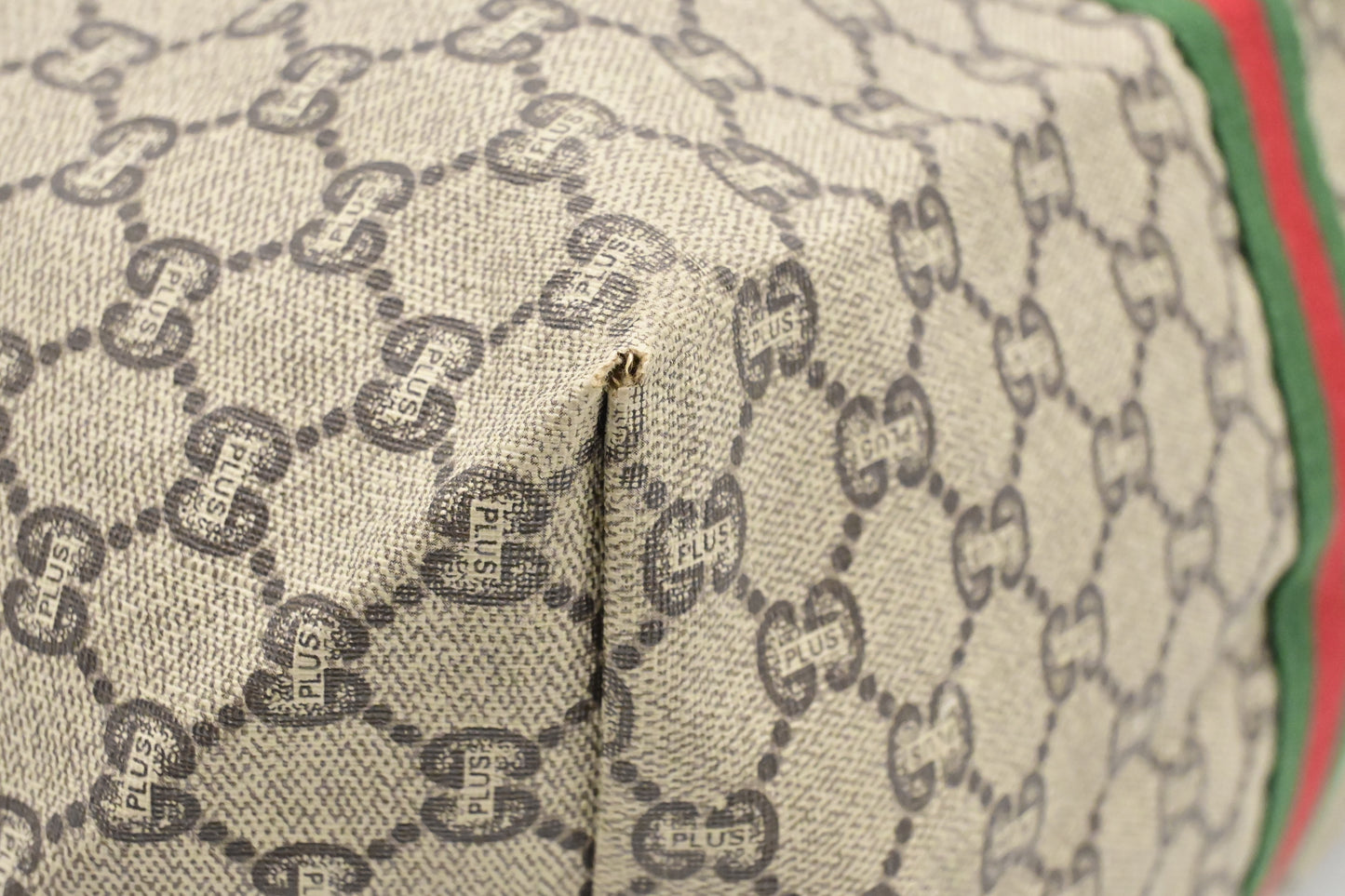 Gucci Plus Zip Tote in GG Plus Coated Canvas