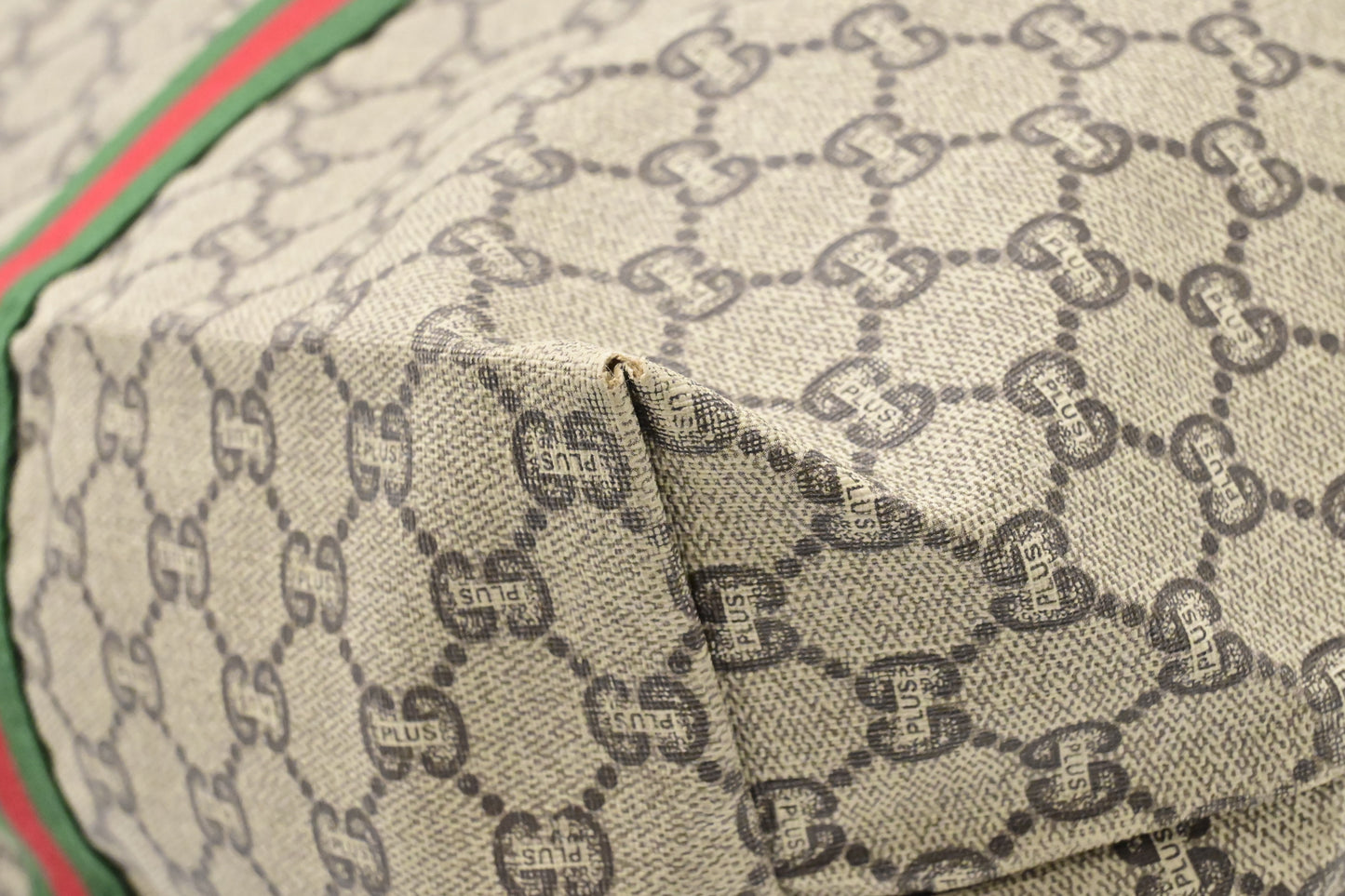 Gucci Plus Zip Tote in GG Plus Coated Canvas