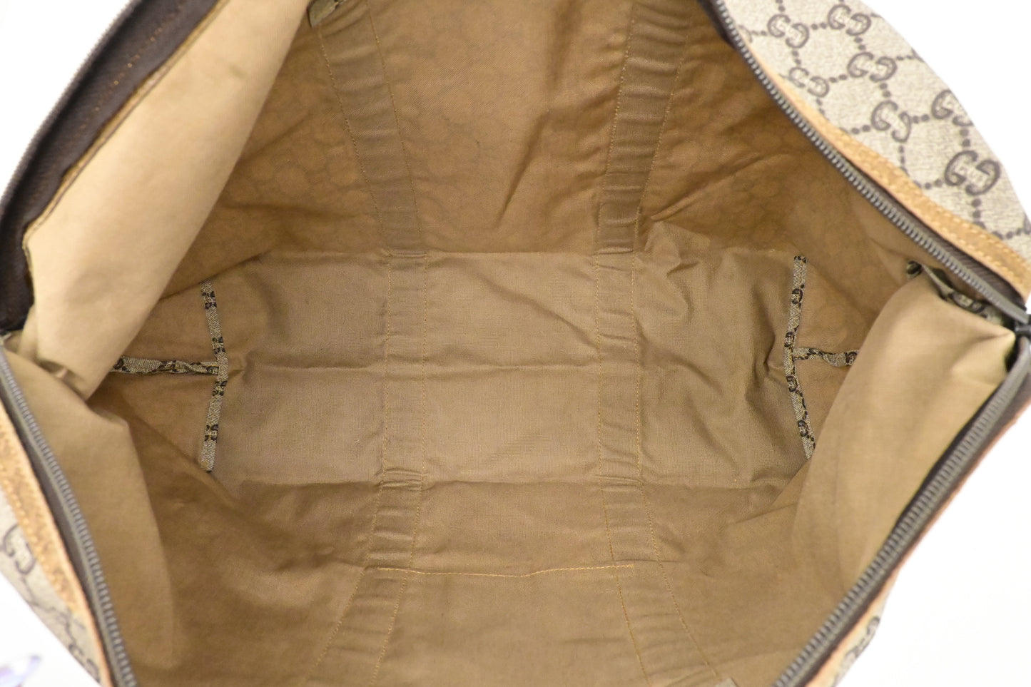 Gucci Plus Zip Tote in GG Plus Coated Canvas