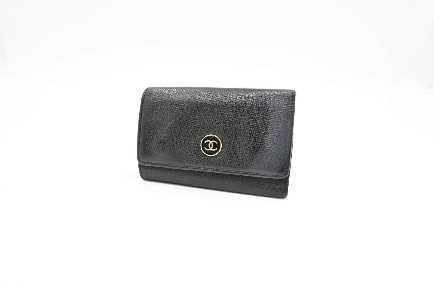Chanel Key Case in Black Leather
