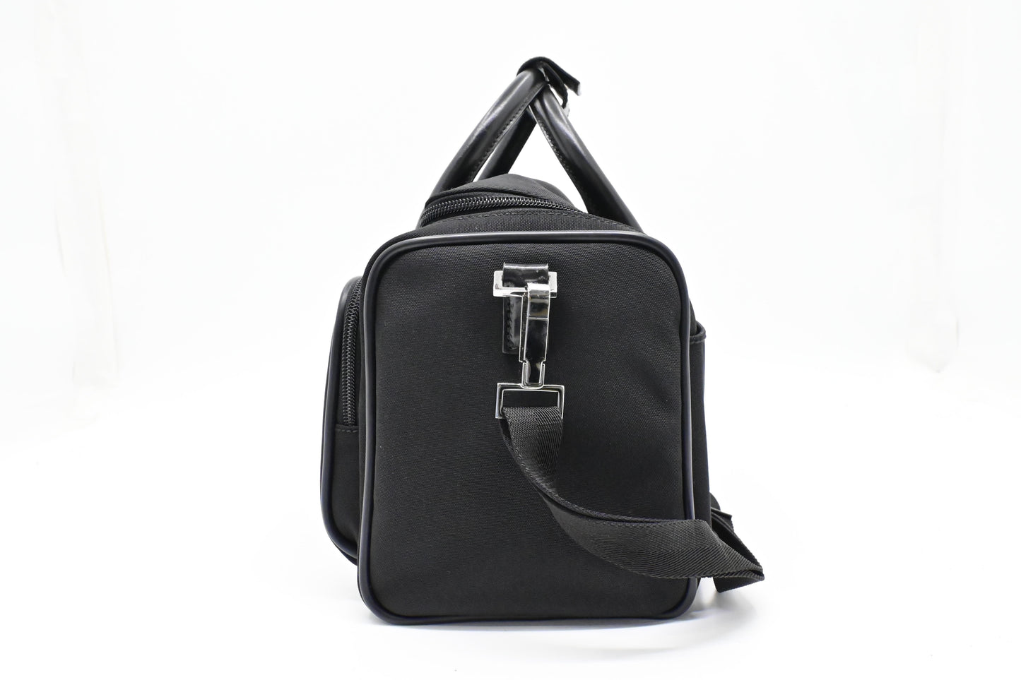 Gucci Cosmetic Shoulder Bag in Black Canvas