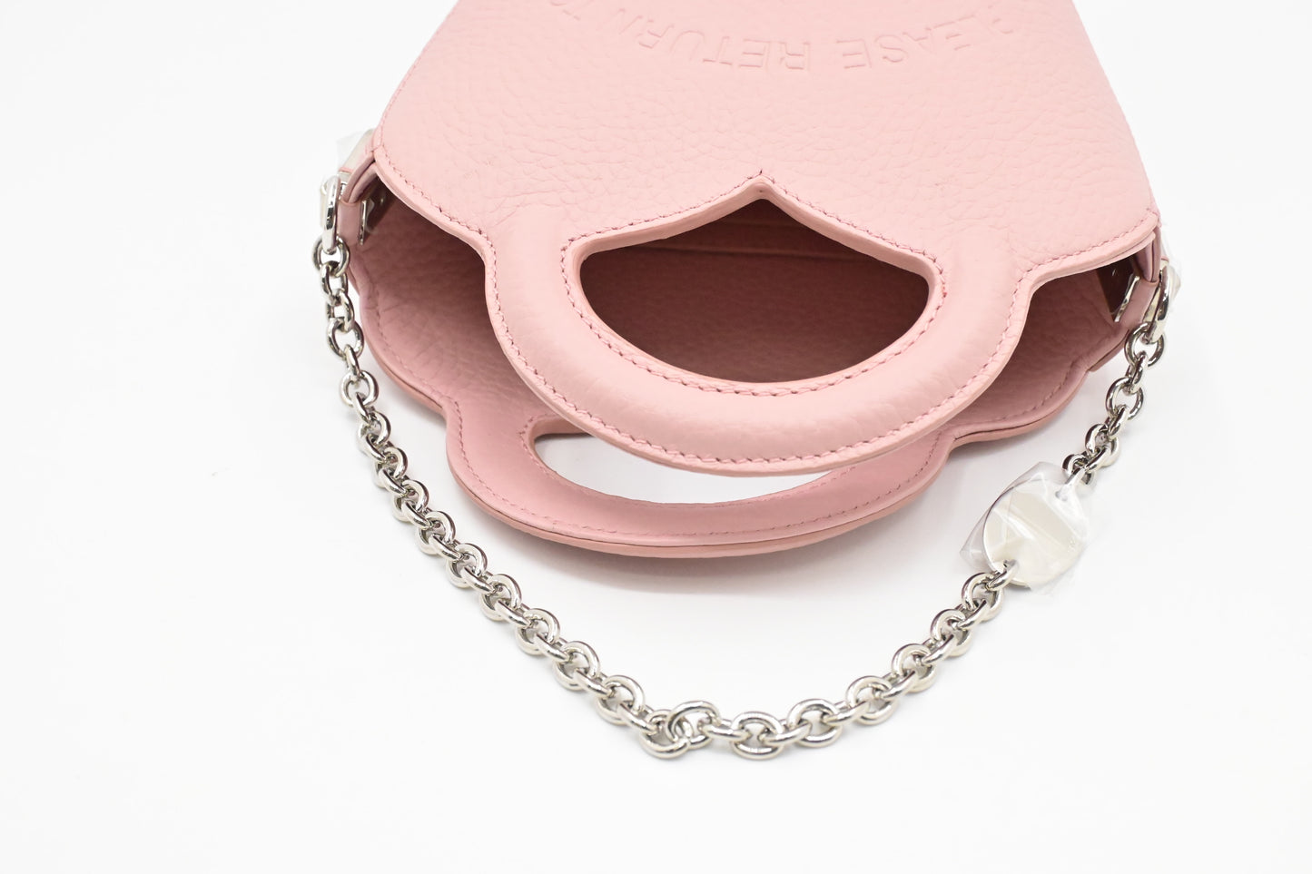 Tiffany & Co. Mini Crossbody Bag in Pink Leather