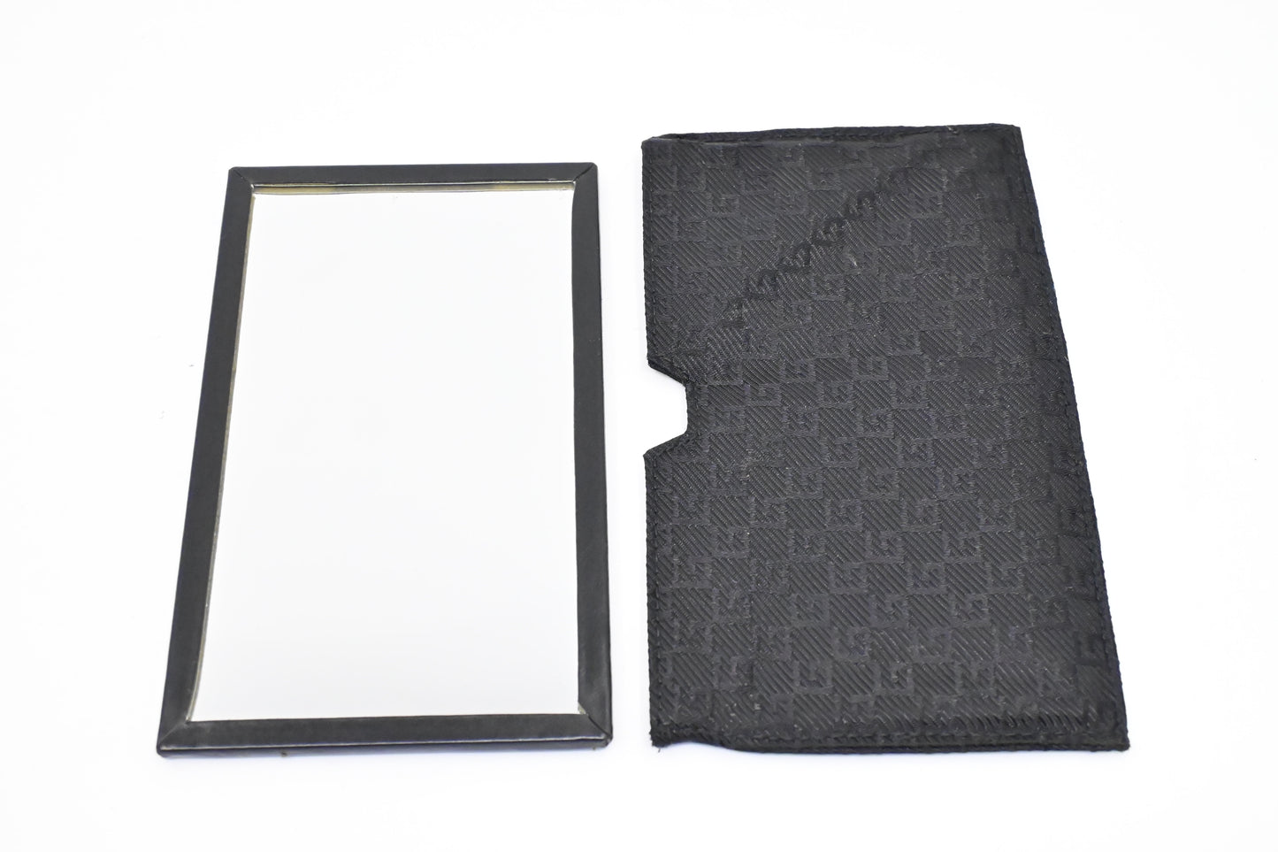 Gucci Cosmetic Shoulder Bag in Black Canvas
