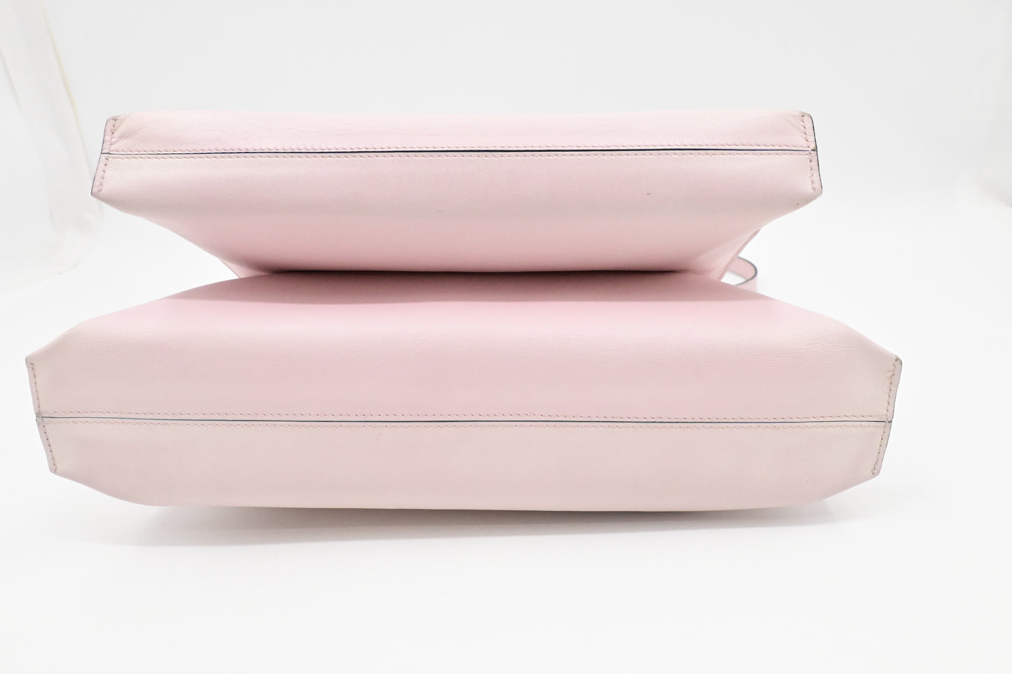 Loewe Large Double Pouch Crossbody in Pink Leather