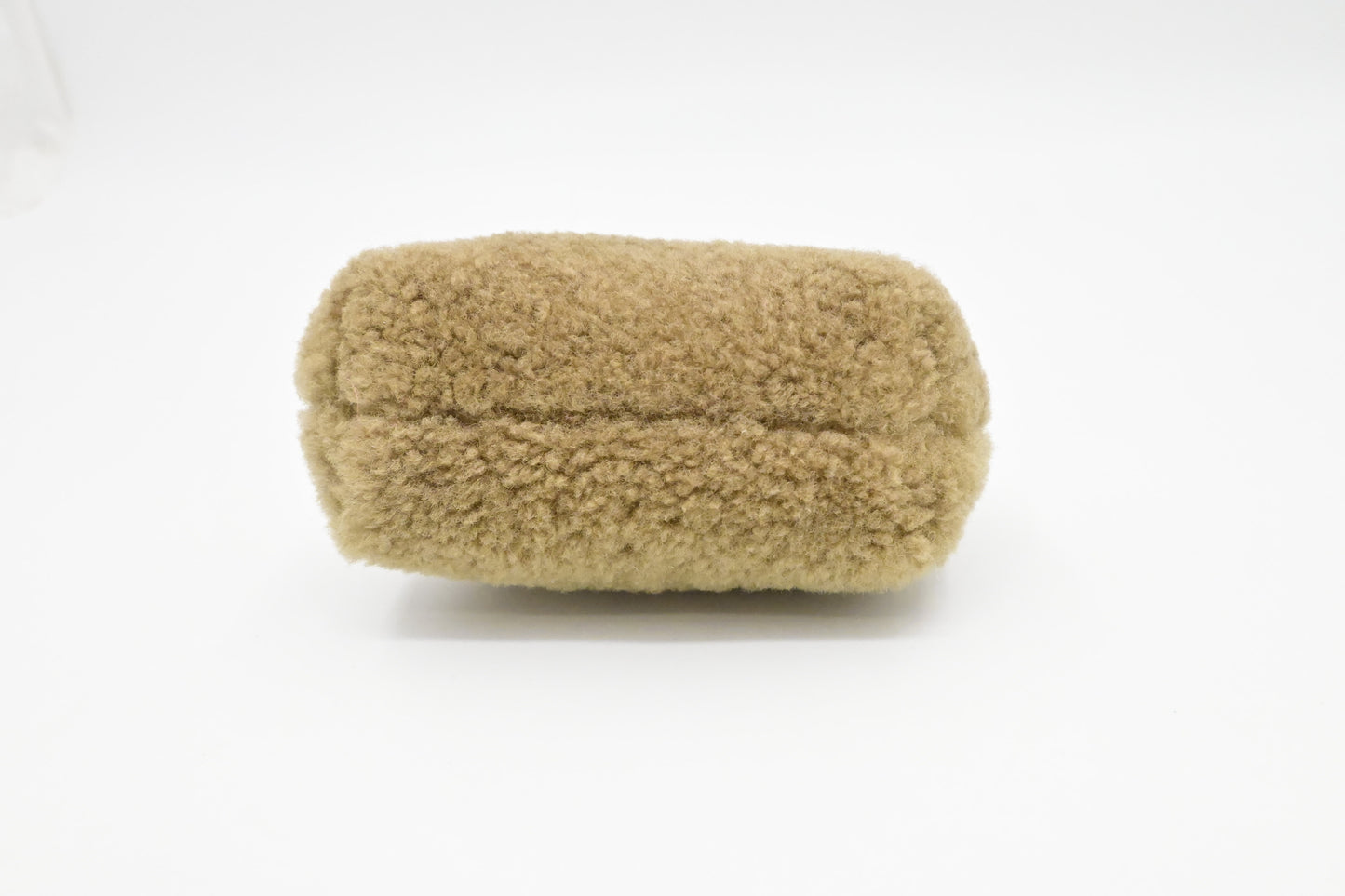 Fendi Nano First Charm in Brown Shearling
