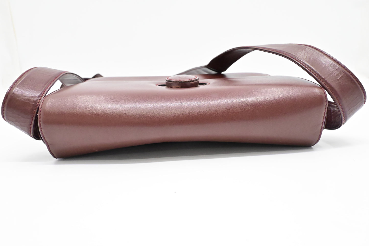 Cartier Crossbody in Burgundy Leather