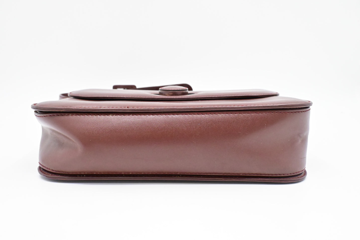 Cartier Crossbody in Burgundy Leather