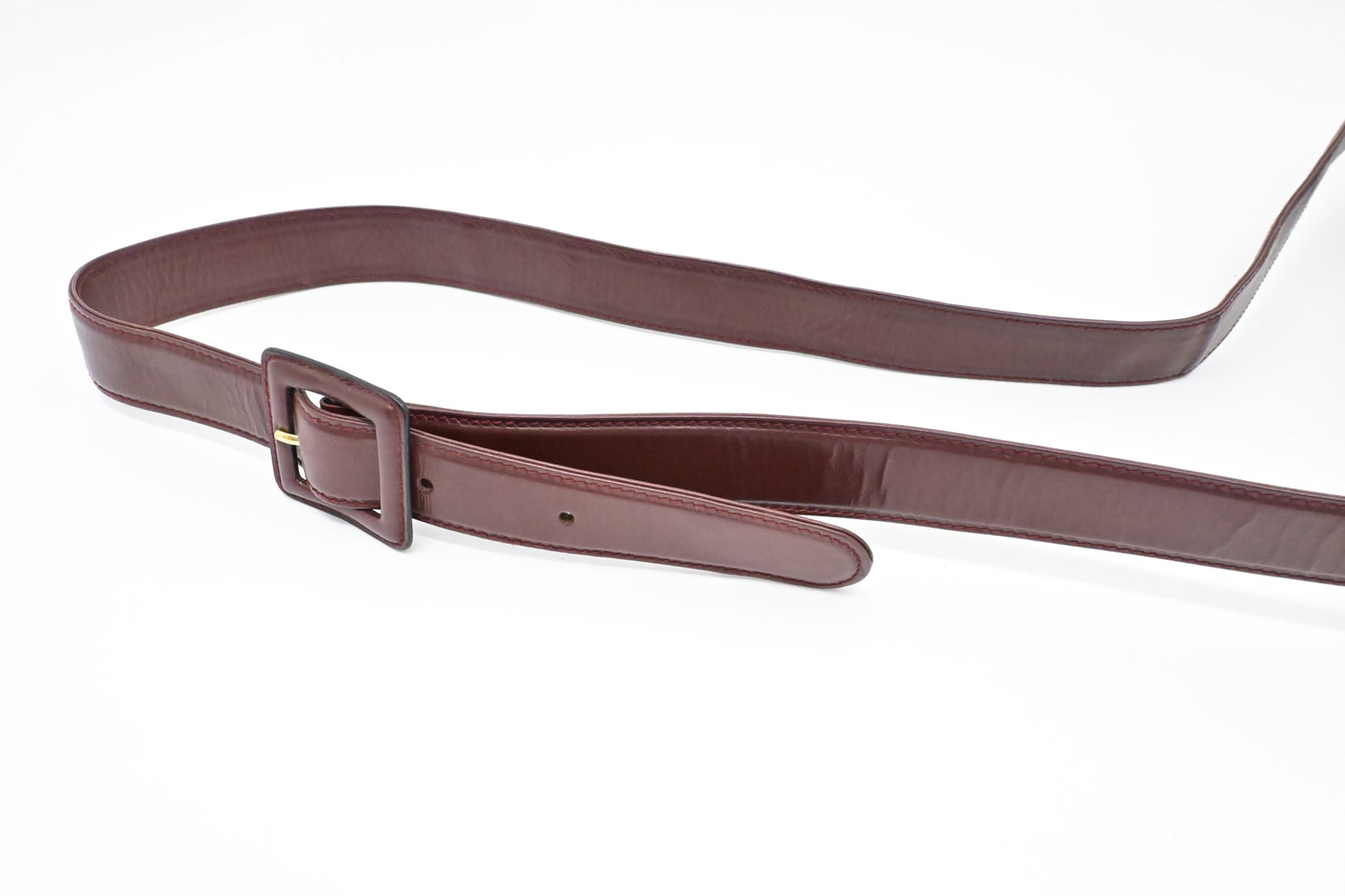 Cartier Crossbody in Burgundy Leather