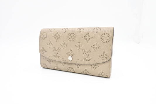 Louis Vuitton Iris Wallet in Galet Mahina Leather