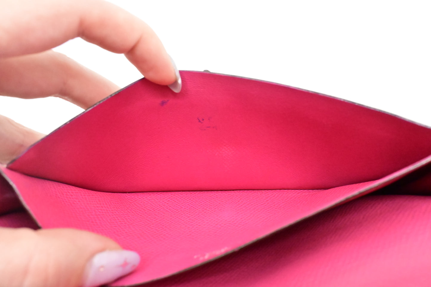 Hermes Bearn Soufflet Wallet in Burgundy Leather