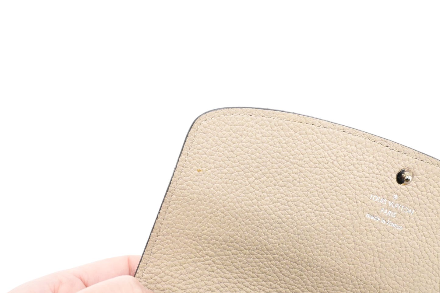 Louis Vuitton Iris Wallet in Galet Mahina Leather