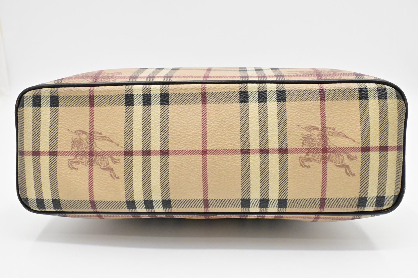 Burberry Handbag in Checked Coated Canvas