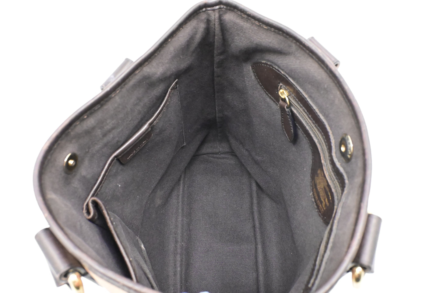 Burberry Handbag in Checked Coated Canvas