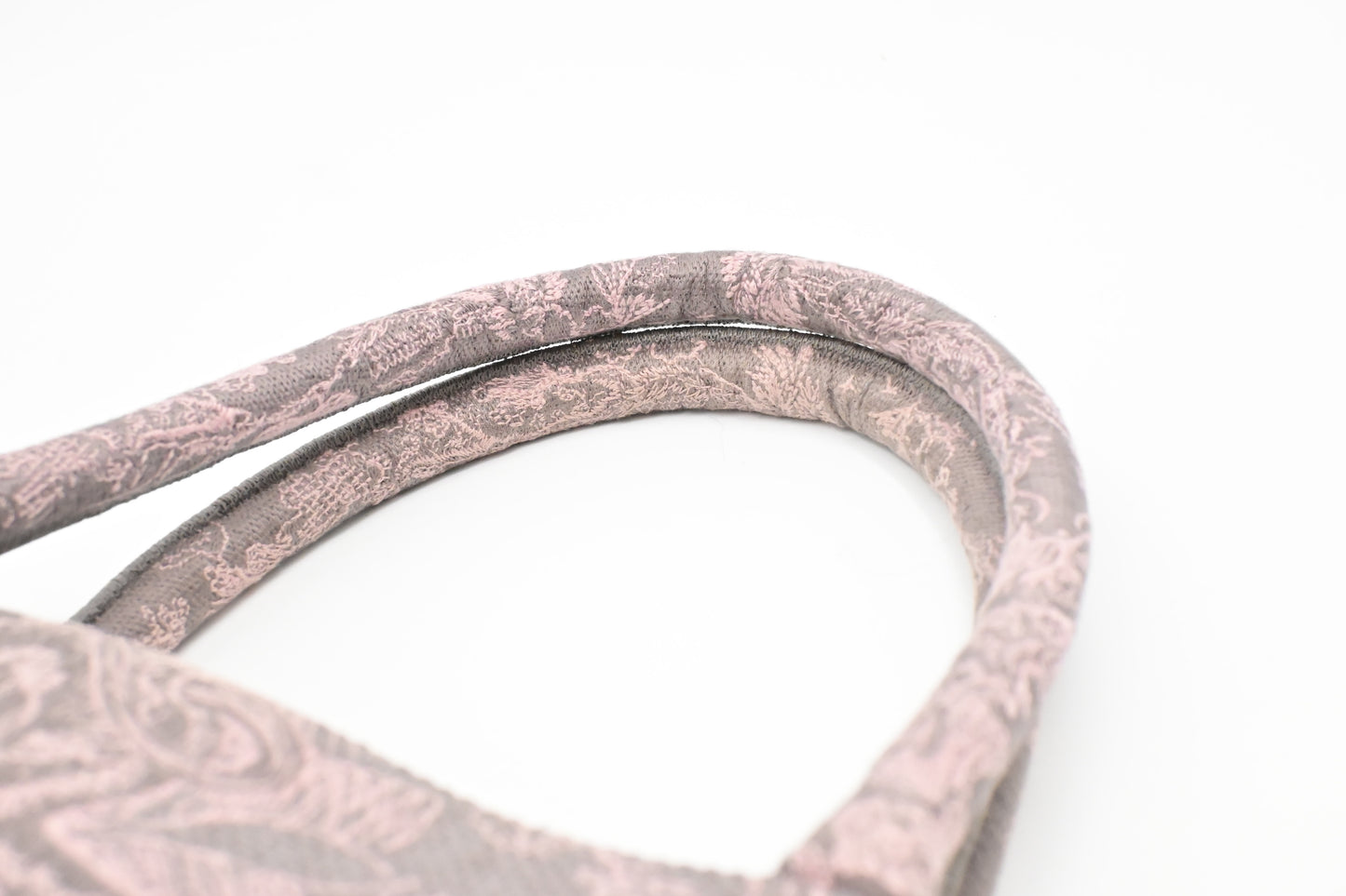 Dior Medium Book Tote in Pink Toile de Jouy Sauvage Embroidery
