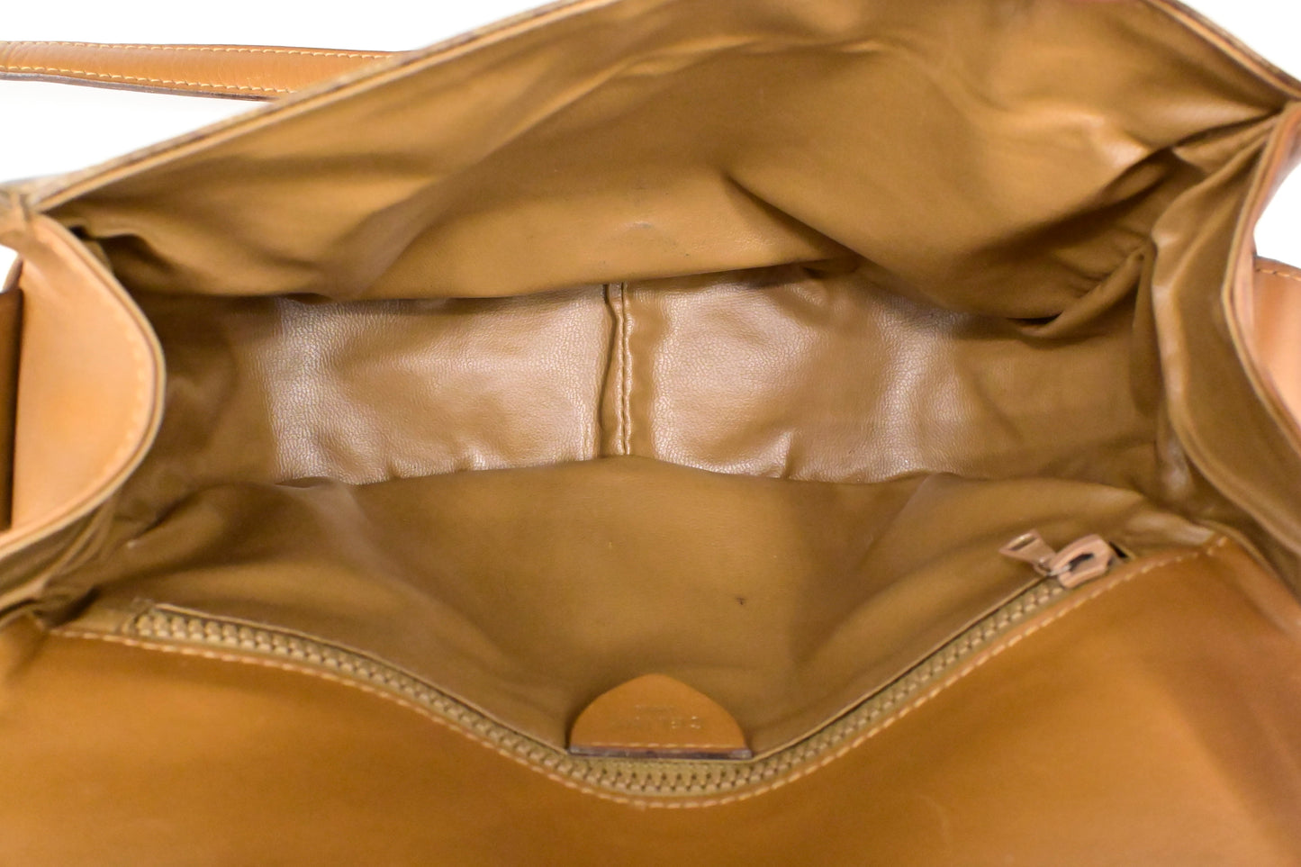 Celine Crossbody Bag in Brown Triomphe Coated Canvas