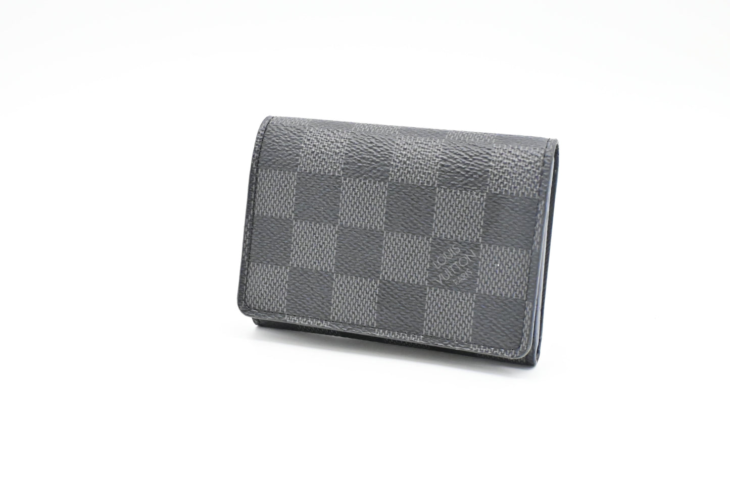 Louis Vuitton Envelope Business Card Holder in Damier Graphite Canvas