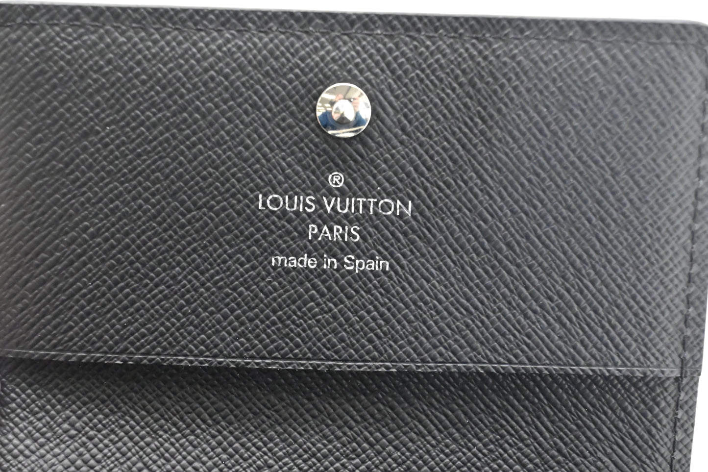 Louis Vuitton Envelope Business Card Holder in Damier Graphite Canvas