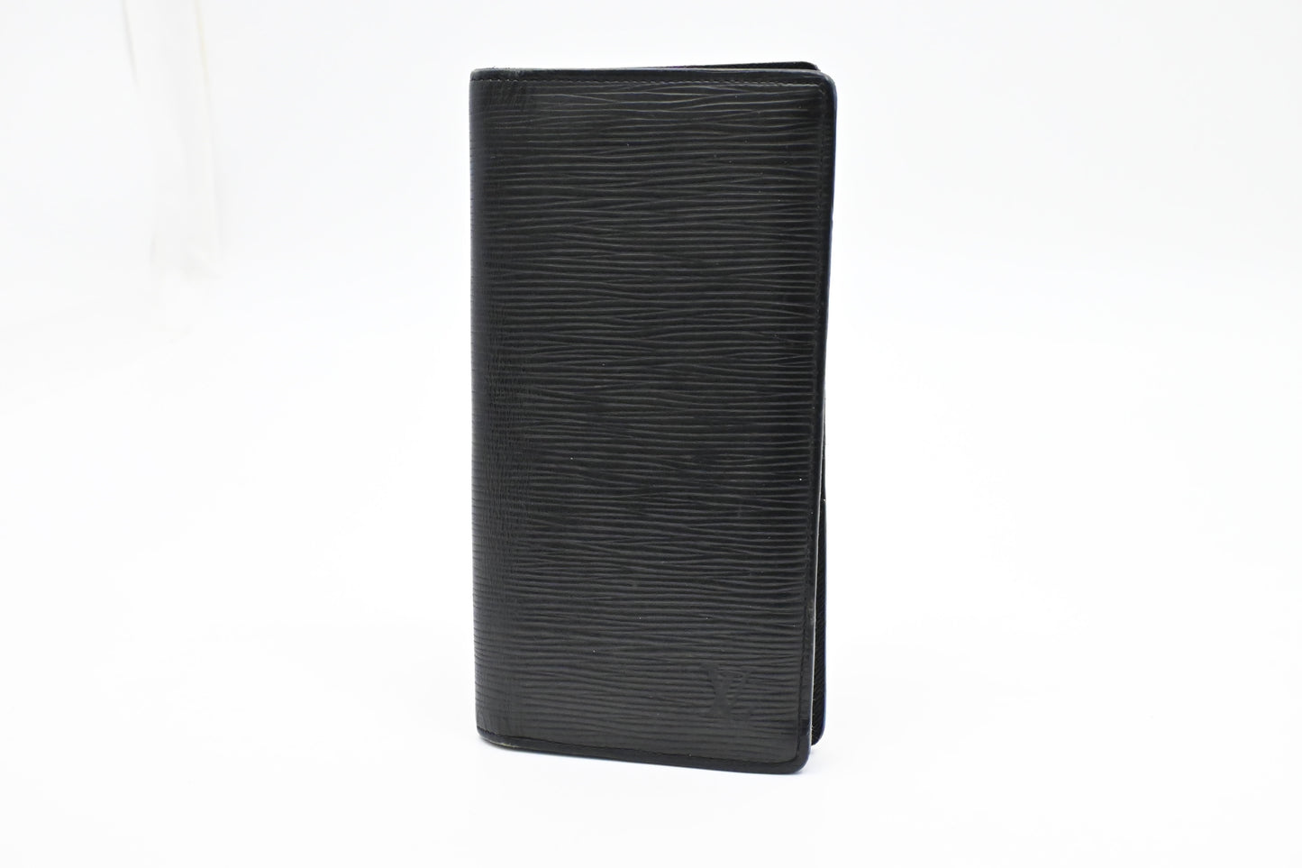 Louis Vuitton Brazza Wallet in Black Epi Leather