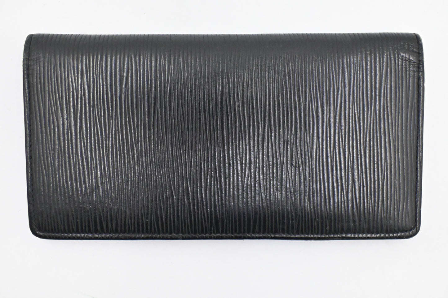 Louis Vuitton Brazza Wallet in Black Epi Leather