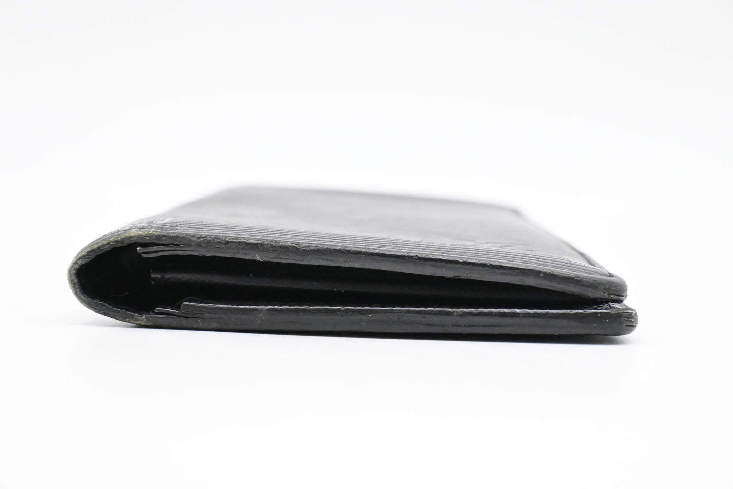 Louis Vuitton Brazza Wallet in Black Epi Leather