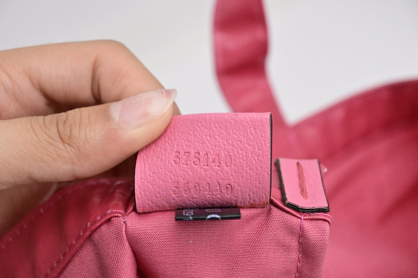 Gucci Montecarlo Vertical Tote in Glam Pink Crystal Coated Canvas