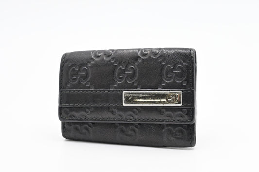 Gucci Multicles in Black Guccisima Leather