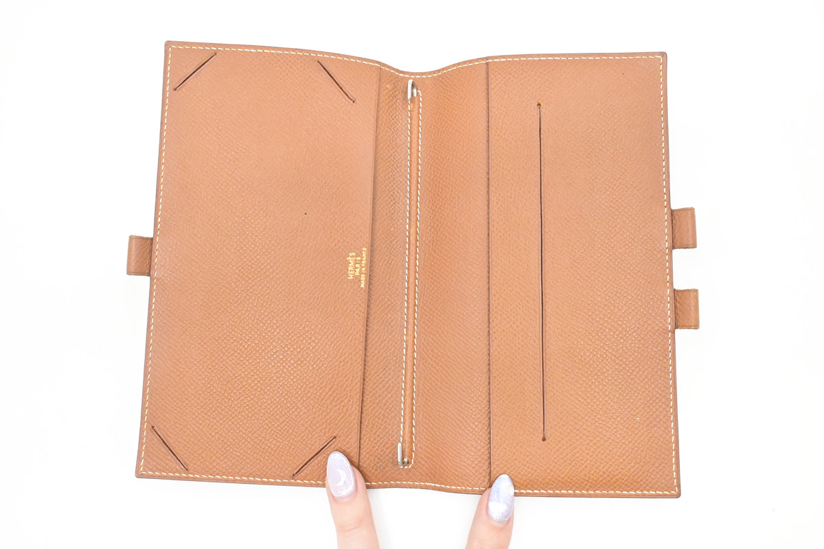 Hermes Vision Agenda in Brown Leather