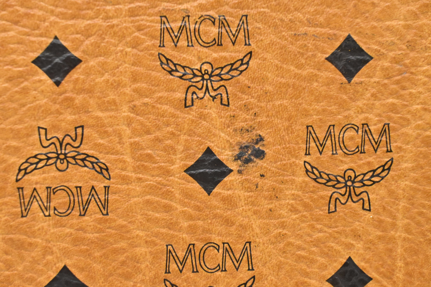 MCM Travel Bag in Cognac Visetos Canvas