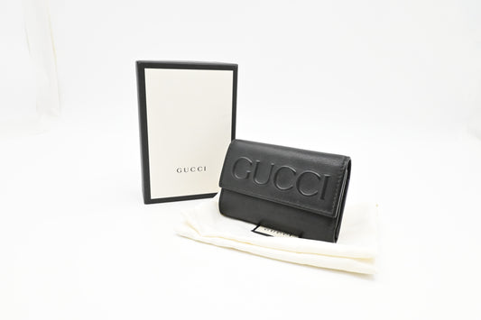 Gucci 6-Key Case in Black Leather
