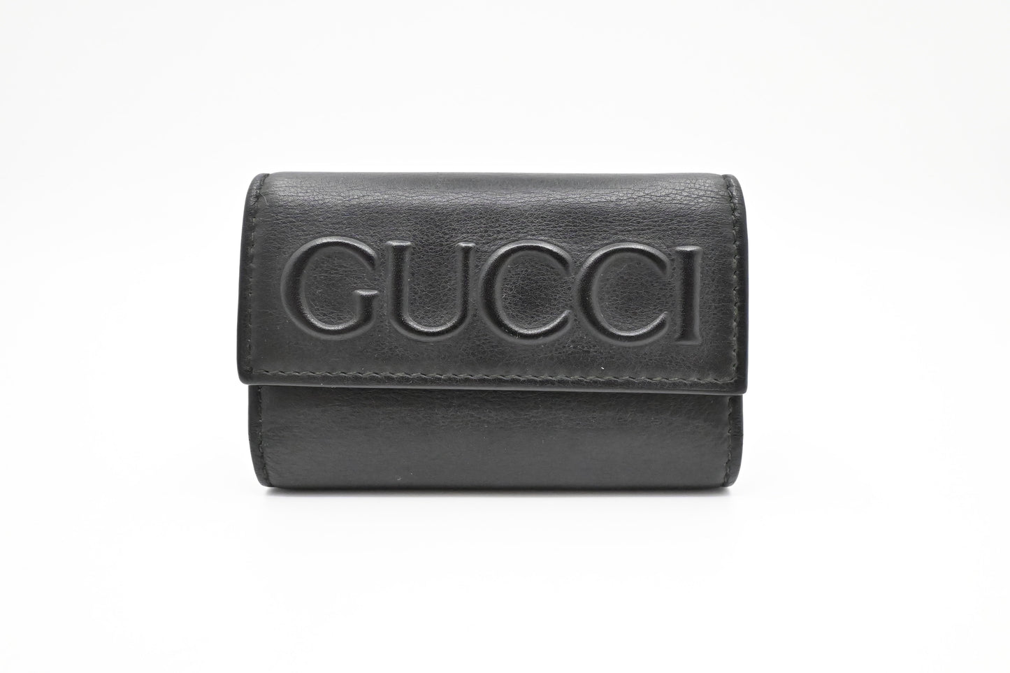Gucci 6-Key Case in Black Leather