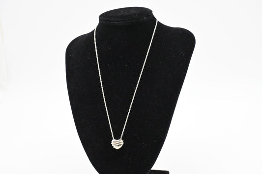 Tiffany & Co. Heart and Arrow Necklace in Sterling Silver