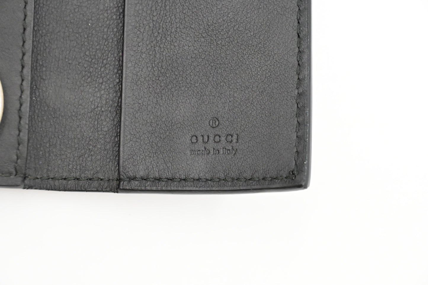Gucci 6-Key Case in Black Leather